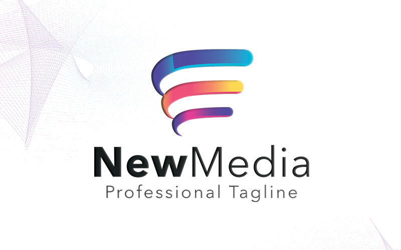 Szablon logo mediów