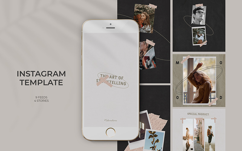 Download Шаблон для соцсетей "Take Me Home Instagram Templates for Social Media" / Take Me Home Instagram Templates for Social Media - Шаблон для соцсетей на тему графика business buy clothes clothing cloths coupon deal discount dress fashion flat design gif instagram marketing multipurpose page promotion retargeting sale