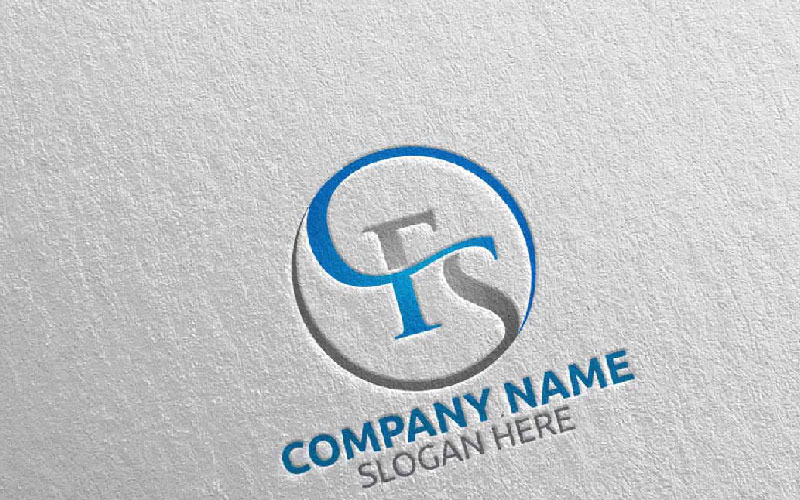 Download Шаблон логотипа "Letter F, S, FS Design 14 Logo Template" / Letter F, S, FS Design 14 Logo Template - Шаблон логотипа на тему графика letter f initial letter logo fs s logotype digital media modern web design website app pixel photography internet data technology