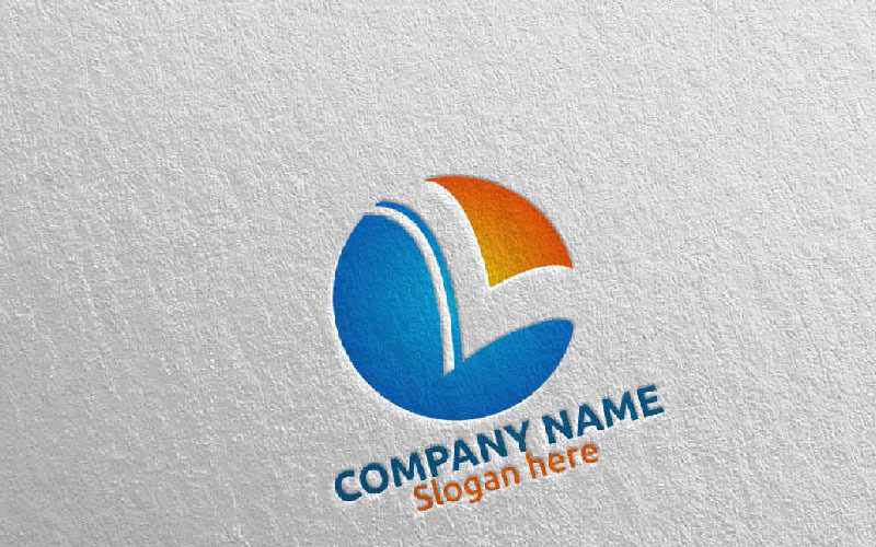 Download Шаблон логотипа "Letter L Design 21 Logo Template" / Letter L Design 21 Logo Template - Шаблон логотипа на тему графика letter l initial logo logotype digital media modern web design website app pixel photography internet data technology agency studio icon