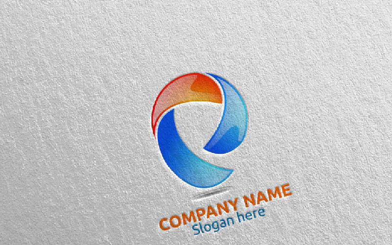 Download Шаблон логотипа "Letter P Design 17 Logo Template" / Letter P Design 17 Logo Template - Шаблон логотипа на тему графика letter p initial logo logotype digital media modern web design website app pixel photography internet data technology agency studio icon