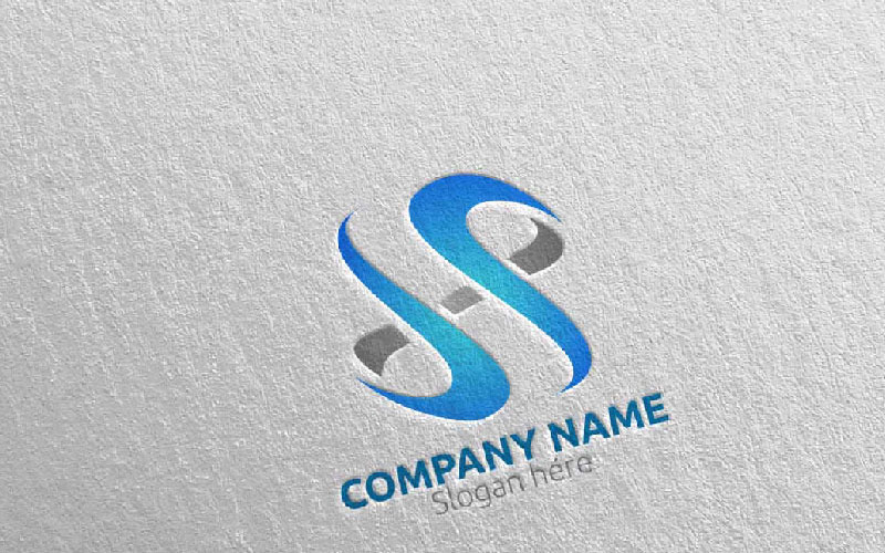 Letter S Design 35 Logo Template