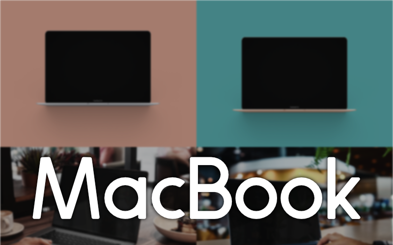 Download Мокап для продукта "MacBook product mockup" / MacBook product mockup - Мокап для продукта на тему графика macbook mockup template presentation business apple pack bundle