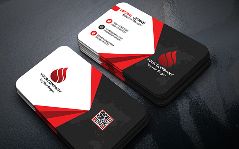 Business Card - Corporate Identity Template - TemplateMonster