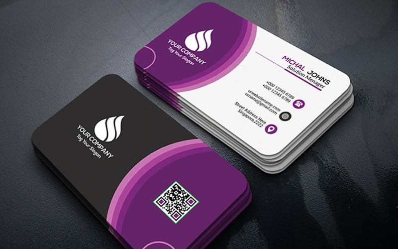 Business Card - Corporate Identity Template - TemplateMonster