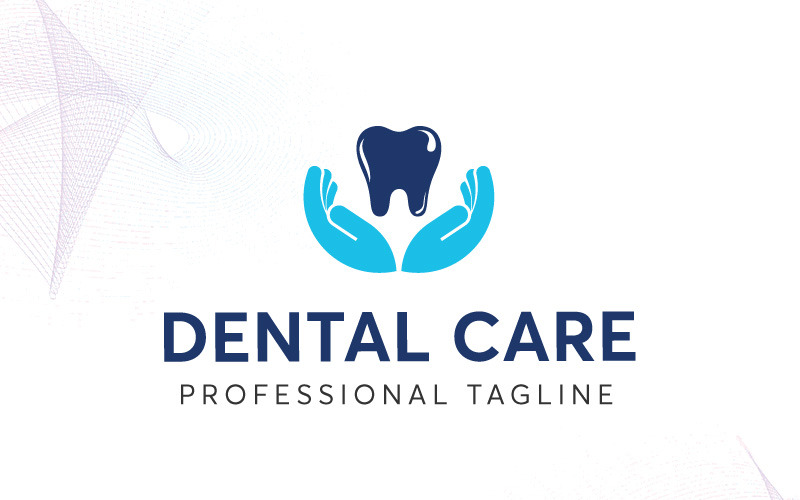 Download Шаблон логотипа "Dental Care Logo Template" / Dental Care Logo Template - Шаблон логотипа на тему графика brand branding business care clinic corporate dental dentist dentistry health healthy hygienist icon identity logo medical office orthodontist protect smile