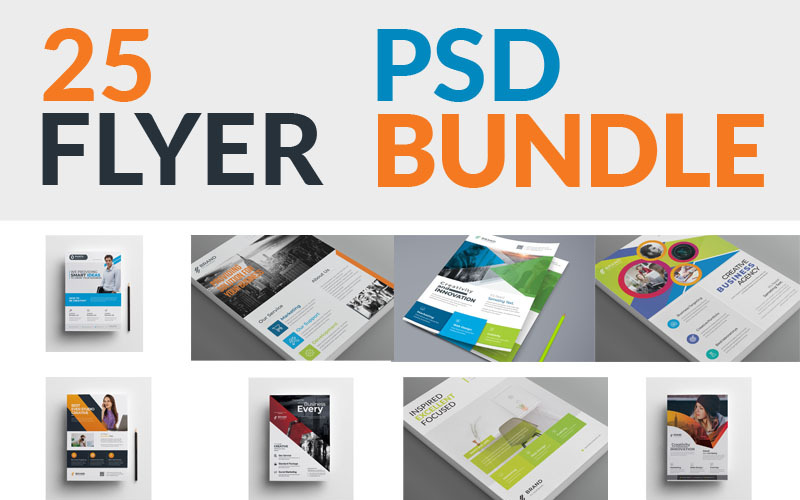 Download Фирменный стиль "Flyer Bundle Vol_ 1 - Corporate Identity Template" / Flyer Bundle Vol_ 1 - Corporate Identity Template - Фирменный стиль на тему графика flyer corporate corporate creative flyer travel business card card liflet computer internet stationery id kit blue hi-quality official symple green
