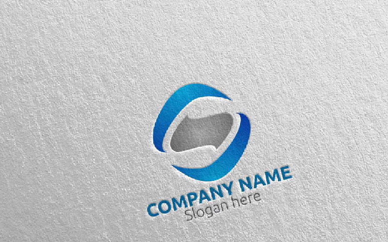 Download Шаблон логотипа "Letter S Design 58 Logo Template" / Letter S Design 58 Logo Template - Шаблон логотипа на тему графика letter s initial logo logotype digital media modern web design website app pixel photography internet data technology agency studio icon