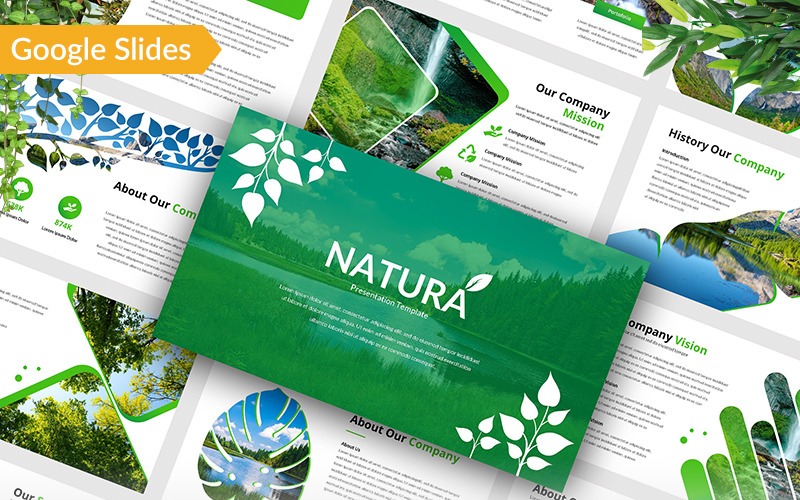 Natura – Nature Google Slides #97607 - TemplateMonster