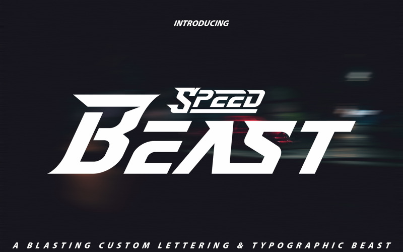 SpeedBeast | Wyświetl czcionkę