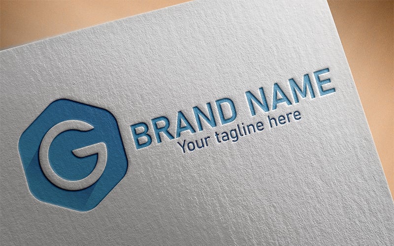 G Letter Design Logo Template #97789 - TemplateMonster