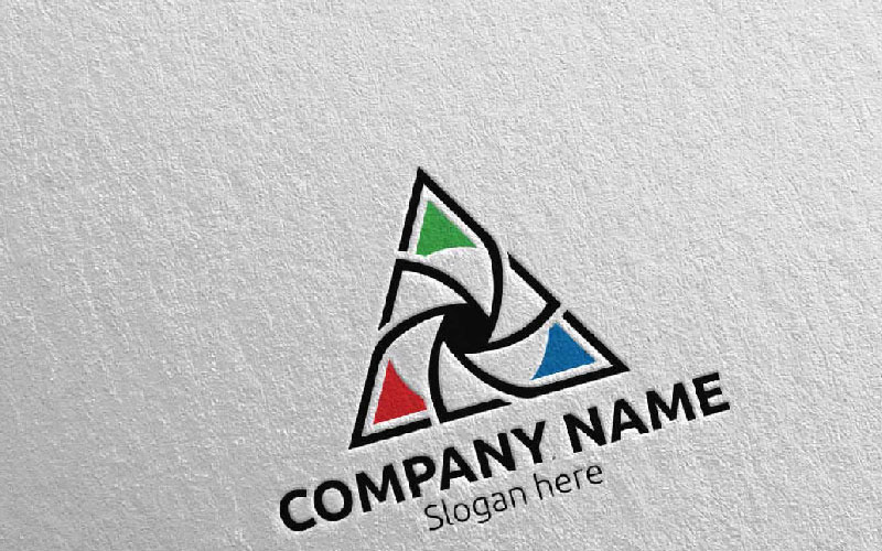 Download Шаблон логотипа "Letter A Design 76 Logo Template" / Letter A Design 76 Logo Template - Шаблон логотипа на тему графика letter a initial logo logotype digital media modern web design website app technology pixel photography internet data marketing agency studio