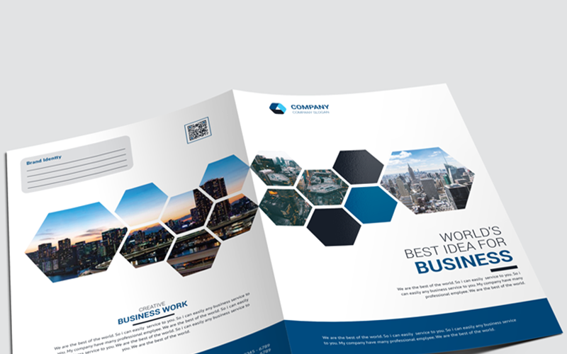 Download Фирменный стиль "Presentation Folder - Corporate Identity Template" / Presentation Folder - Corporate Identity Template - Фирменный стиль на тему графика abstract art artistic blue building computer corporate graph graphic green hi-quality id kit internet logo modern multimedia official photo play