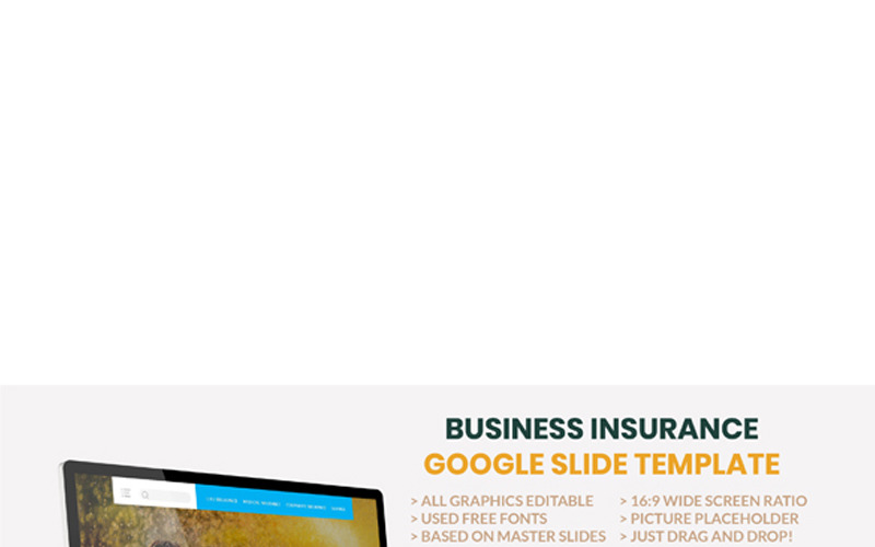 Страхование - Бизнес-консультант Google Slides