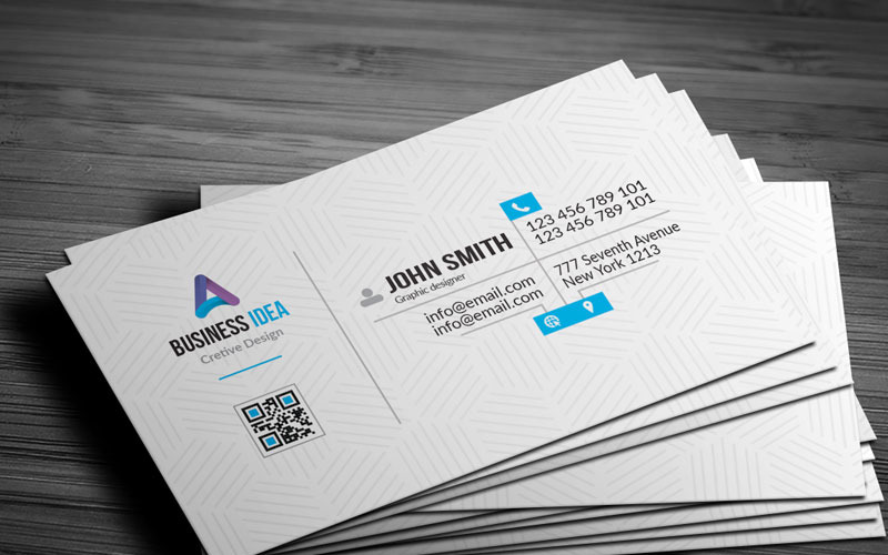 Tarjetas de visita de limpieza profesional - Plantilla de identidad corporativa
