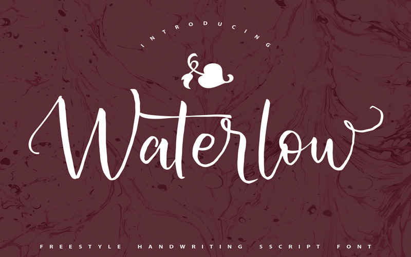 Waterlow |手写草书字体