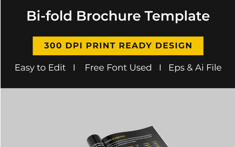 Download Фирменный стиль "Fitness Brochure - Corporate Identity Template" / Fitness Brochure - Corporate Identity Template - Фирменный стиль на тему графика pages brochure flyer profile creative template magazine leaflet corporate company unique catalog portfolio bifold fitness gym sports yoga exercise club