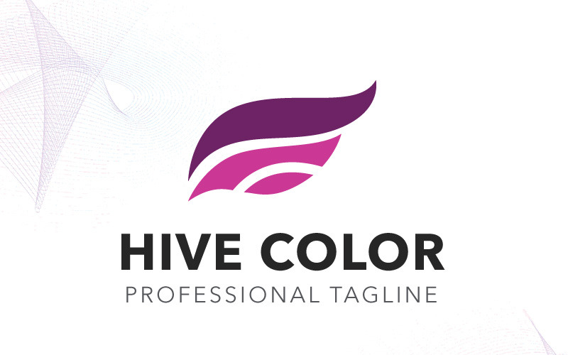 Download Шаблон логотипа "Hive Color Logo Template" / Hive Color Logo Template - Шаблон логотипа на тему графика beehive logo business chat clever creative design developer development elegant fly hexagon community honey idea illustration illustrative insect logotype media