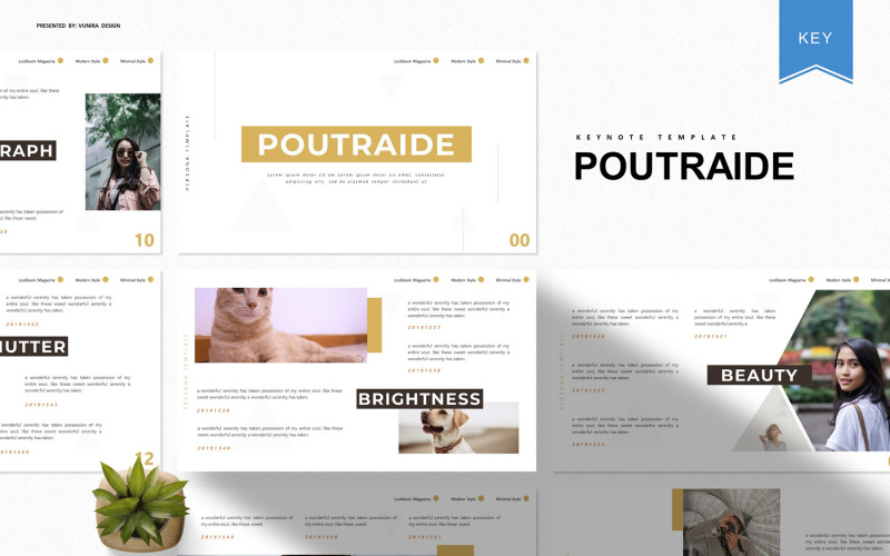 Poutraide - Modello di Keynote