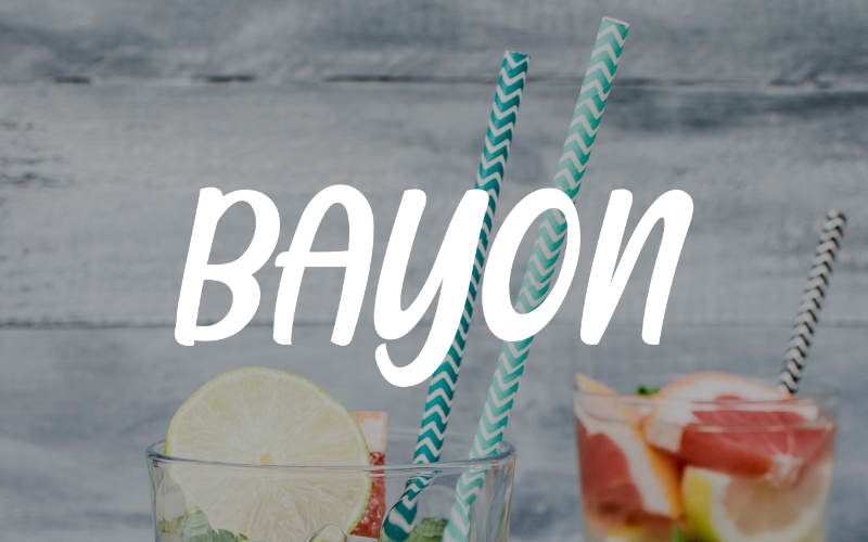 Download Шрифт "Bayon Font" / Bayon Font - Шрифт на тему графика font logo business presentation