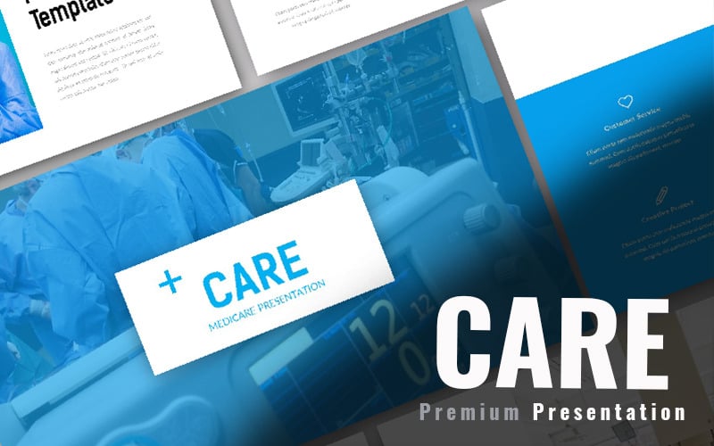 Care Medical PowerPoint template