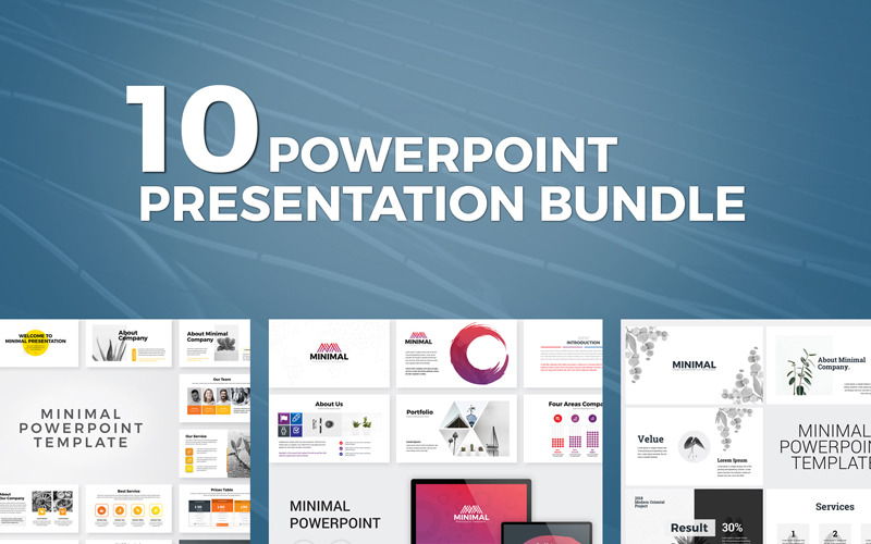 Modello PowerPoint Bundle di presentazione