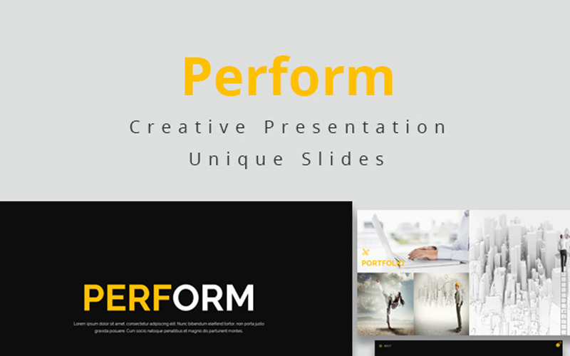 Perform - шаблон Keynote