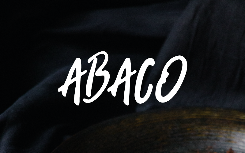 Шрифт Abaco