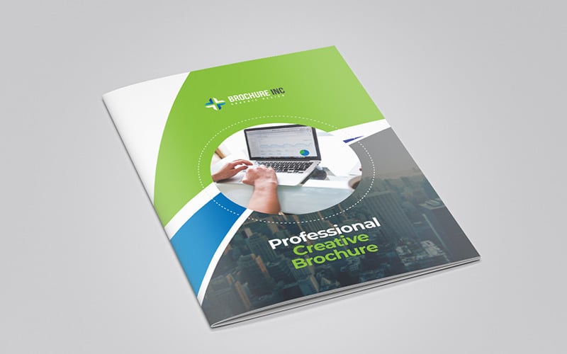 Bi-fold Brochure Design - Corporate Identity Template