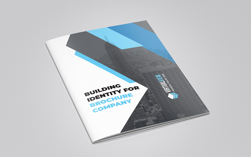 Download Фирменный стиль "Business Bi-fold Brochure Design - Corporate Identity Template" / Business Bi-fold Brochure Design - Corporate Identity Template - Фирменный стиль на тему графика 4 pages a4 bi-fold bifold brochure booklet business center fold center-fold clean company corporate design excellent half-fold halffold indesign latest