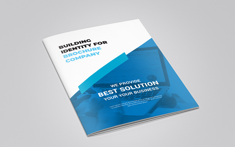 Download Фирменный стиль "Business Bi-fold Brochure Design - Corporate Identity Template" / Business Bi-fold Brochure Design - Corporate Identity Template - Фирменный стиль на тему графика a4 annual report booklet brand brand manual branding brief brochure business proposal clean corporate guideline guidelines identity informational invoice letter