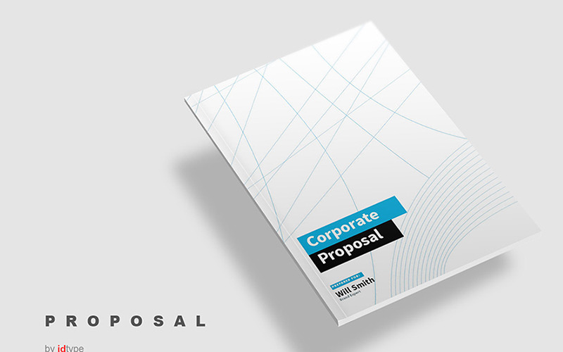 Download Фирменный стиль "Business proposal - Corporate Identity Template" / Business proposal - Corporate Identity Template - Фирменный стиль на тему графика a4 annual report brand branding business clean company corporate creative design elegant indesign infographics informational letter light magazine minimalist modern