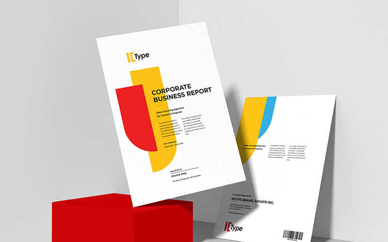 Download Фирменный стиль "Company Profile - Corporate Identity Template" / Company Profile - Corporate Identity Template - Фирменный стиль на тему графика a4 agency proposal branding brief brochure design business clean corporate creative egotype identity indesign informational letter light minimalist modern moscovita