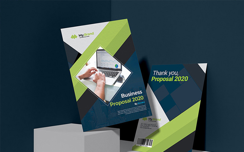 Download Фирменный стиль "Proposal Brochure - Corporate Identity Template" / Proposal Brochure - Corporate Identity Template - Фирменный стиль на тему графика a4 agency proposal branding brief brochure design business clean corporate creative egotype identity indesign informational letter light minimalist modern moscovita