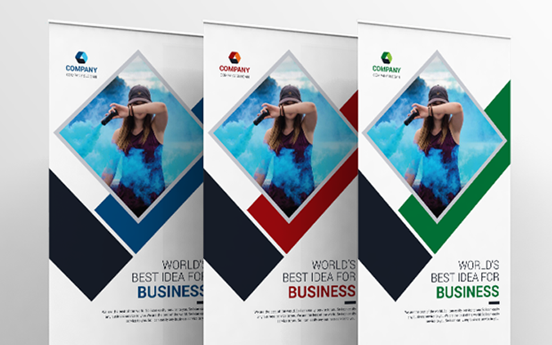 Download Фирменный стиль "Roll Up Banner - Corporate Identity Template" / Roll Up Banner - Corporate Identity Template - Фирменный стиль на тему графика art artistic blue building business rollup colorful corporate corporet creative graphics green hi-quality id kit internet logo modern multimedia official
