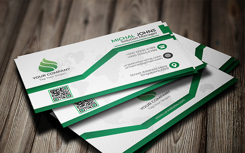 Download Фирменный стиль "Business Card - Corporate Identity Template" / Business Card - Corporate Identity Template - Фирменный стиль на тему графика art blue business card cards colorful corporate creative flyers food green hi-quality modern official photography professional purply real estate red