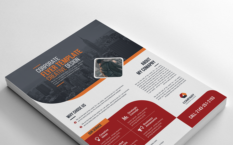 Download Фирменный стиль "Business Flyer - Corporate Identity Template" / Business Flyer - Corporate Identity Template - Фирменный стиль на тему графика psd flyer corporate liflet computer internet stationery poster id kit blue hi-quality official sample business logo professional modern art standard