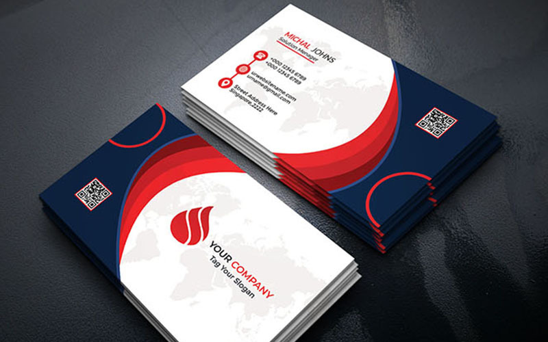 Download Фирменный стиль "Curvy Business Card - Corporate Identity Template" / Curvy Business Card - Corporate Identity Template - Фирменный стиль на тему графика art blue business card cards colorful corporate creative flyers food green hi-quality modern official photography professional purply real estate red