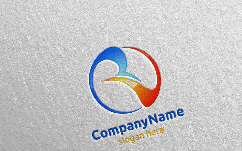 Download Шаблон логотипа "Letter V, R, VR  Design 85 Logo Template" / Letter V, R, VR  Design 85 Logo Template - Шаблон логотипа на тему графика letter v initial logo r vr x logotype digital media modern web design website app technology pixel photography internet data