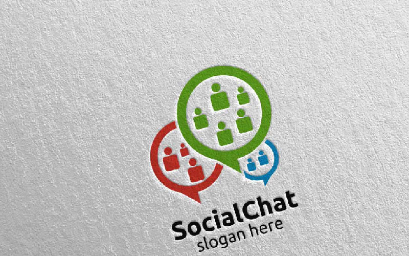 Download Шаблон логотипа "Community and Consulting  4 Logo Template" / Community and Consulting  4 Logo Template - Шаблон логотипа на тему графика blog chatting logo consulting communicate media forum web speech talk chat bubble communication speak message messaging discussion illustration design icon