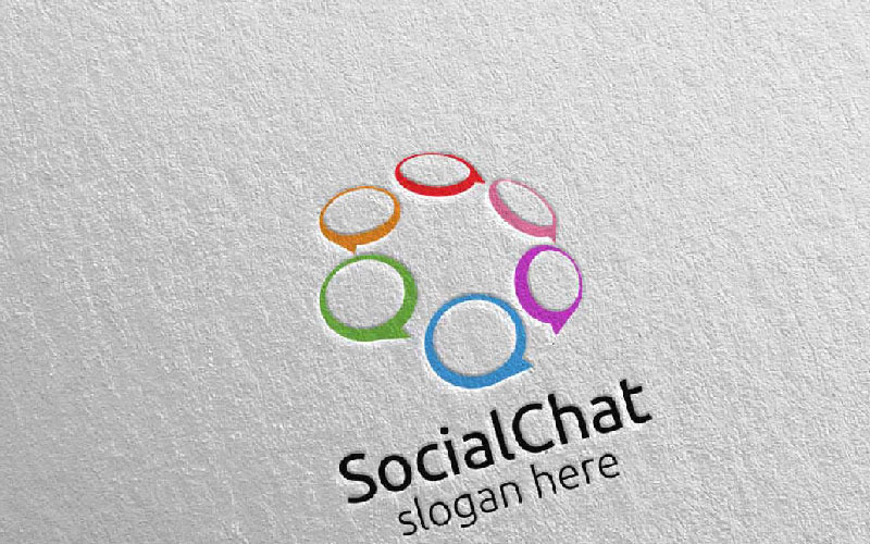 Download Шаблон логотипа "Community and Consulting  5 Logo Template" / Community and Consulting  5 Logo Template - Шаблон логотипа на тему графика blog chatting logo consulting communicate media forum web speech talk chat bubble communication speak message messaging discussion illustration design icon