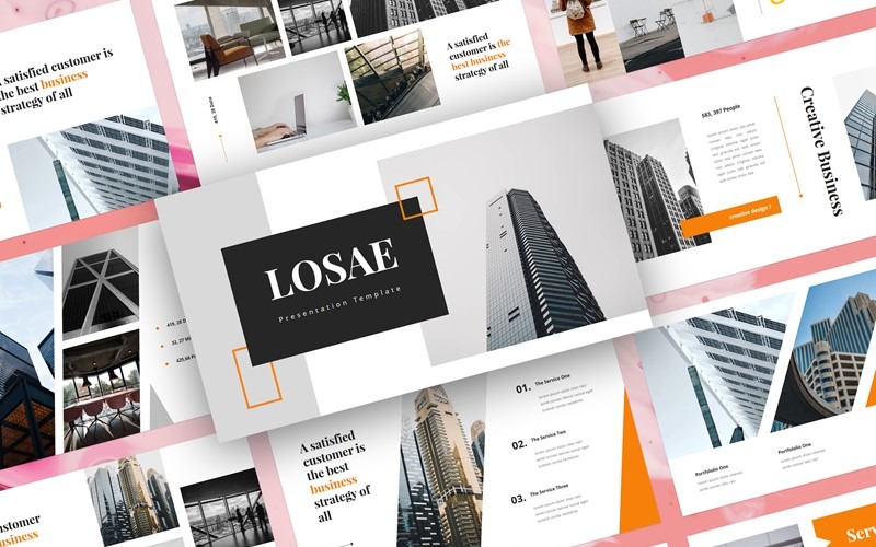 Losae - Business-PowerPoint-Vorlage