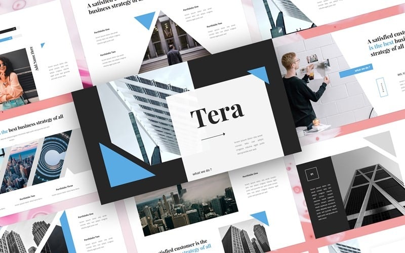 Tera - Business PowerPoint template