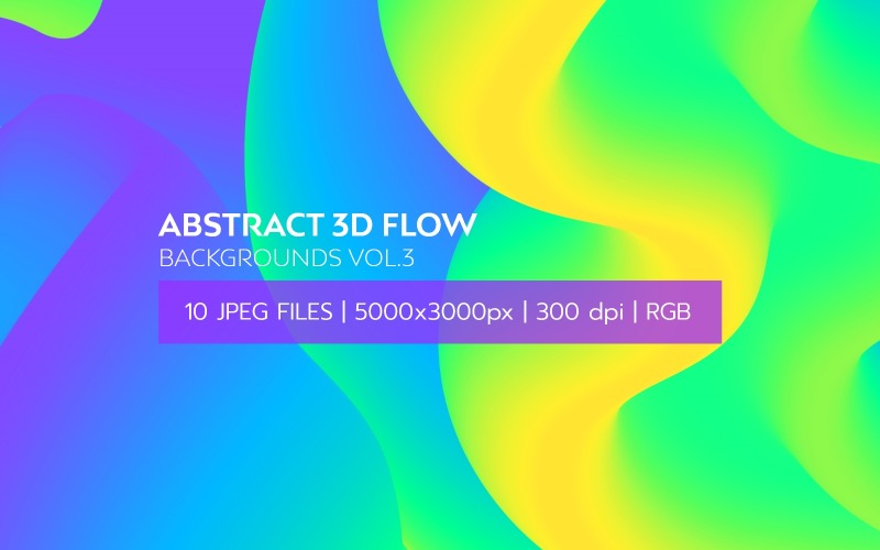 Download Background "Abstract 3D Flow Vol.3 Background" / Abstract 3D Flow Vol.3 Background - Background на тему графика abstract,background,colorful,wallpaper,flow,gradient,modern,liquid,digital,smooth,intense,fluid,dynamic,smoke,wave,tridimensional,neon,curve,vibrant,softundefined