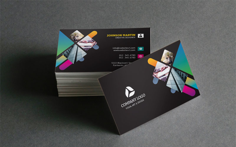 Download Фирменный стиль "Dark Color Business Card - Corporate Identity Template" / Dark Color Business Card - Corporate Identity Template - Фирменный стиль на тему графика corporate business card corporate gift id kit e-commerce folder business logo professional modern art standard creative graphics studio