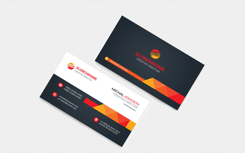 Download Фирменный стиль "Orange Color Business Card - Corporate Identity Template" / Orange Color Business Card - Corporate Identity Template - Фирменный стиль на тему графика corporate business card printing bundle event ticket postcard flyer trifold creative corporate web hi-quality studio
