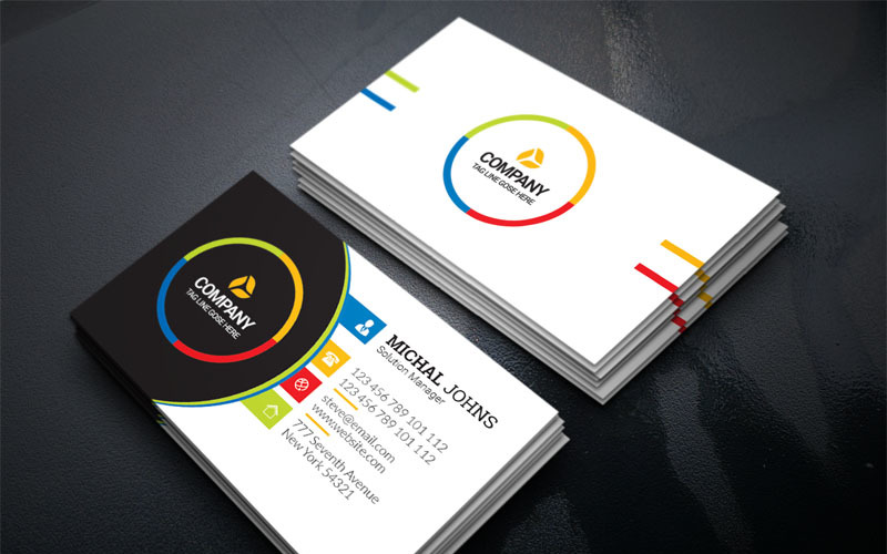 Download Фирменный стиль "Light Color Business Card - Corporate Identity Template" / Light Color Business Card - Corporate Identity Template - Фирменный стиль на тему графика corporate business card corporate gift id kit e-commerce folder business logo professional modern art standard creative graphics studio