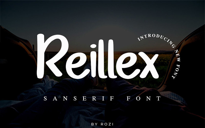 Download Шрифт "Reillex Font" / Reillex Font - Шрифт на тему графика font script handwriting