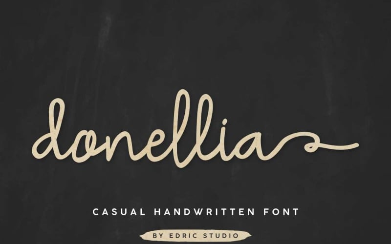 Donellia-lettertype