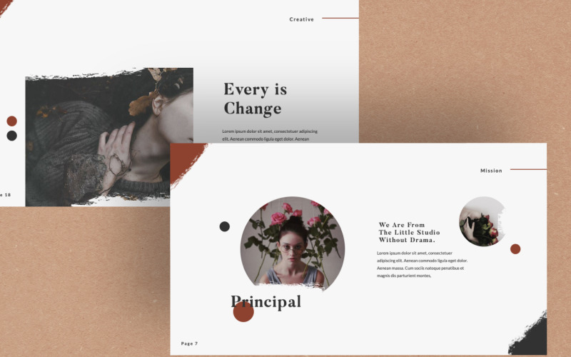 Dramatic Creative - Keynote template